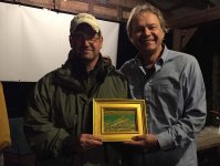 DaveW and Skybay with Dave's painting-Sat-5-21-16.jpg